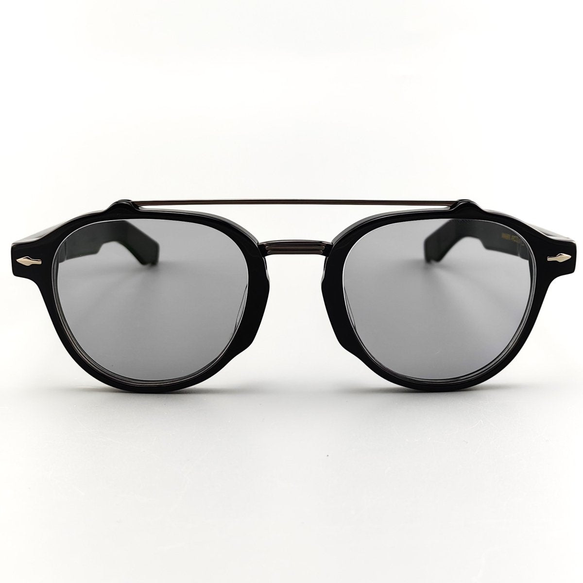 JMM Double Bridge Thick Acetate Eyeglass Frame | Unisex Aviator Blue Light Blocking Glasses for High Prescription - HP eyeglasses