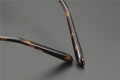 JUCIFER Chrome Hearts - Inspired Vintage Round Glasses – Japanese Gothic Eyewear with Premium Titanium Frame - HP eyeglasses