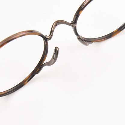 KameManNen Style KMN7307 Round Titanium Eyeglasses | Japanese Retro Small Round Glasses Frame for Men & Women | Lightweight Full Rim Pure Titanium Optical Frame - HP eyeglasses