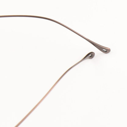 KameManNen Style KMN7307 Round Titanium Eyeglasses | Japanese Retro Small Round Glasses Frame for Men & Women | Lightweight Full Rim Pure Titanium Optical Frame - HP eyeglasses