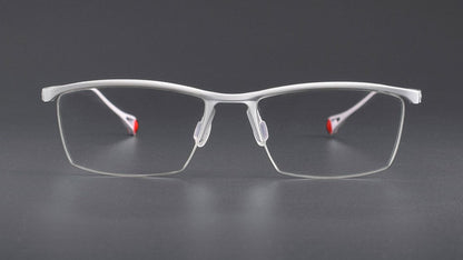 KO - 116 Titanium Semi - Rimless Business Glasses – Okuyama Same Style Lightweight Half Frame Eyewear for Men & Women - HP eyeglasses