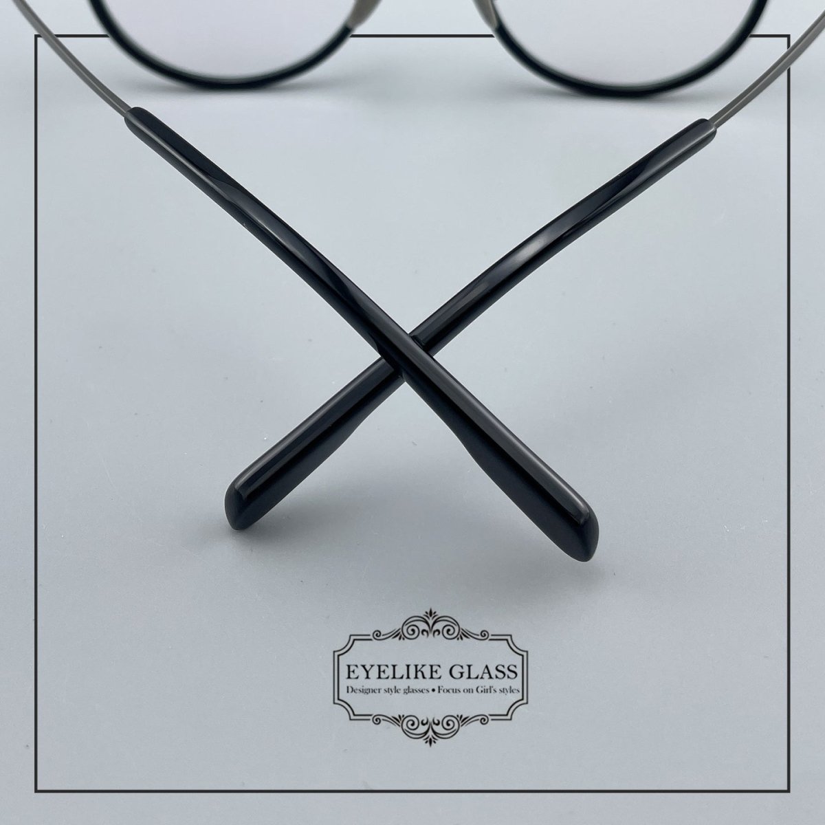 Large Size Pure Titanium Round Glasses Frame Ultra Lightweight Men’s Eyeglasses Wide Fit Japanese Style Optical Frame 0056 - HP eyeglasses