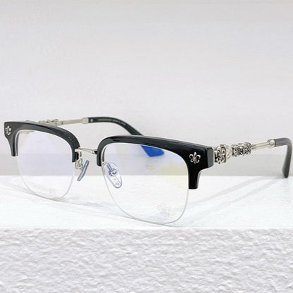 Limited Edition Handcrafted Browline Eyeglass Frame | Gothic Carved Acetate – CH8224 - HP eyeglasses