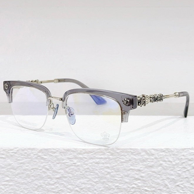 Limited Edition Handcrafted Browline Eyeglass Frame | Gothic Carved Acetate – CH8224 - HP eyeglasses