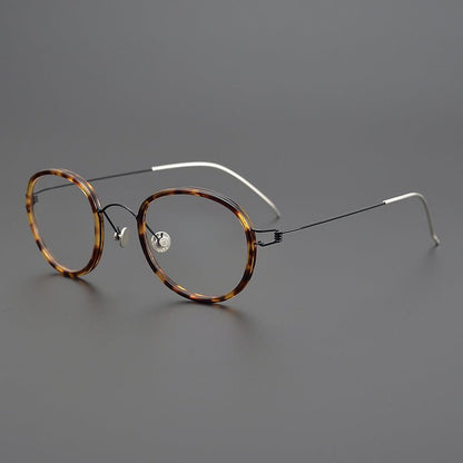 Lindberg Style 925 Silver Glasses – Screwless Pear - Shaped Titanium Frame - HP eyeglasses