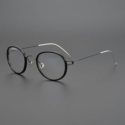 Lindberg Style 925 Silver Glasses – Screwless Pear - Shaped Titanium Frame - HP eyeglasses