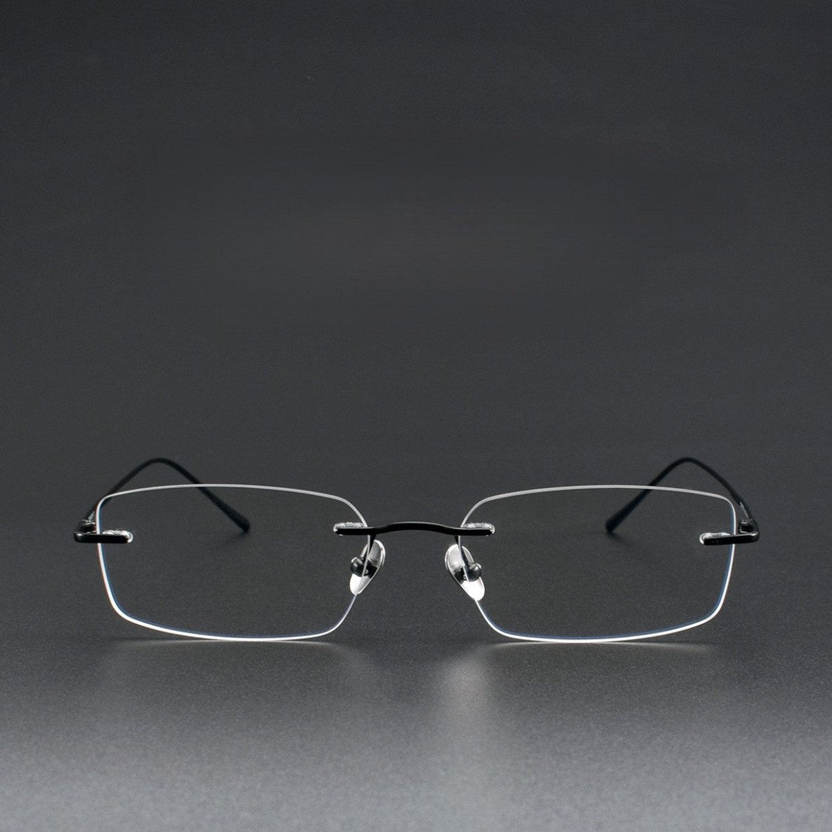 Low-Profile Rimless Glasses | Ultra-Light Pure Titanium Gold Prescription Frame for Men & Women 52021 - HP eyeglasses