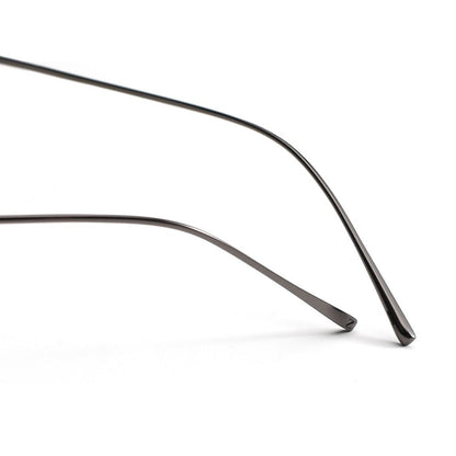 Low-Profile Rimless Glasses | Ultra-Light Pure Titanium Gold Prescription Frame for Men & Women 52021 - HP eyeglasses