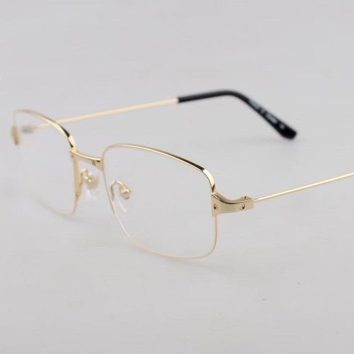 Luxury Cartier - Style Titanium Eyeglasses Frame Square Full Rim Lightweight Business Optical Glasses 16g CT0554O - HP eyeglasses