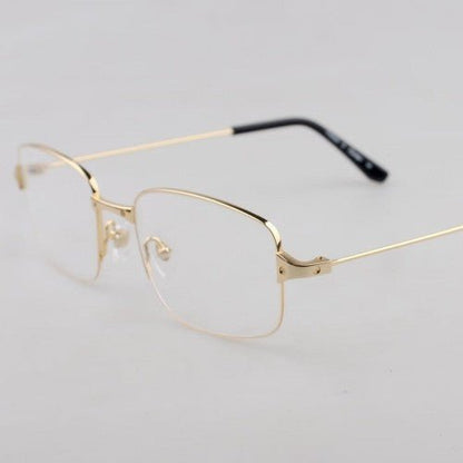 Luxury Cartier - Style Titanium Eyeglasses Frame Square Full Rim Lightweight Business Optical Glasses 16g CT0554O - HP eyeglasses