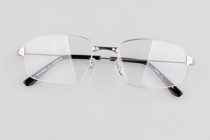 Luxury Cartier - Style Titanium Eyeglasses Frame Square Full Rim Lightweight Business Optical Glasses 16g CT0554O - HP eyeglasses