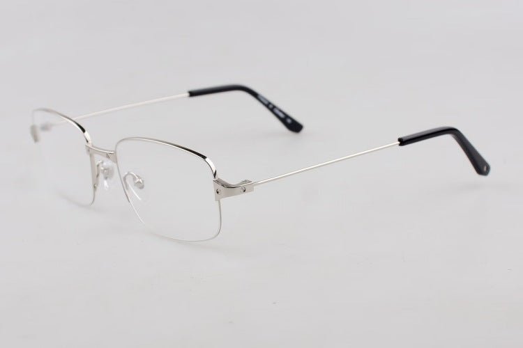 Luxury Cartier - Style Titanium Eyeglasses Frame Square Full Rim Lightweight Business Optical Glasses 16g CT0554O - HP eyeglasses