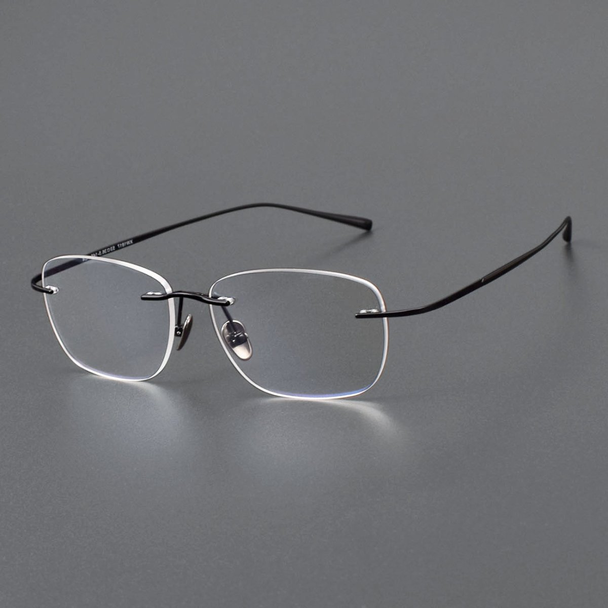 Luxury Pure Titanium Rimless Glasses | Screwless Ultra-Light Gold Optical Frame for Men & Women XW1817 - HP eyeglasses