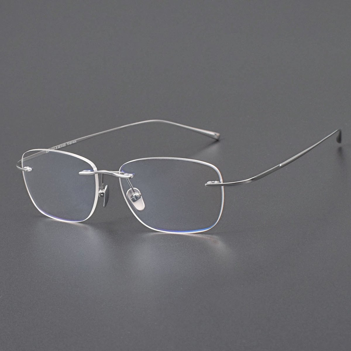Luxury Pure Titanium Rimless Glasses | Screwless Ultra-Light Gold Optical Frame for Men & Women XW1817 - HP eyeglasses