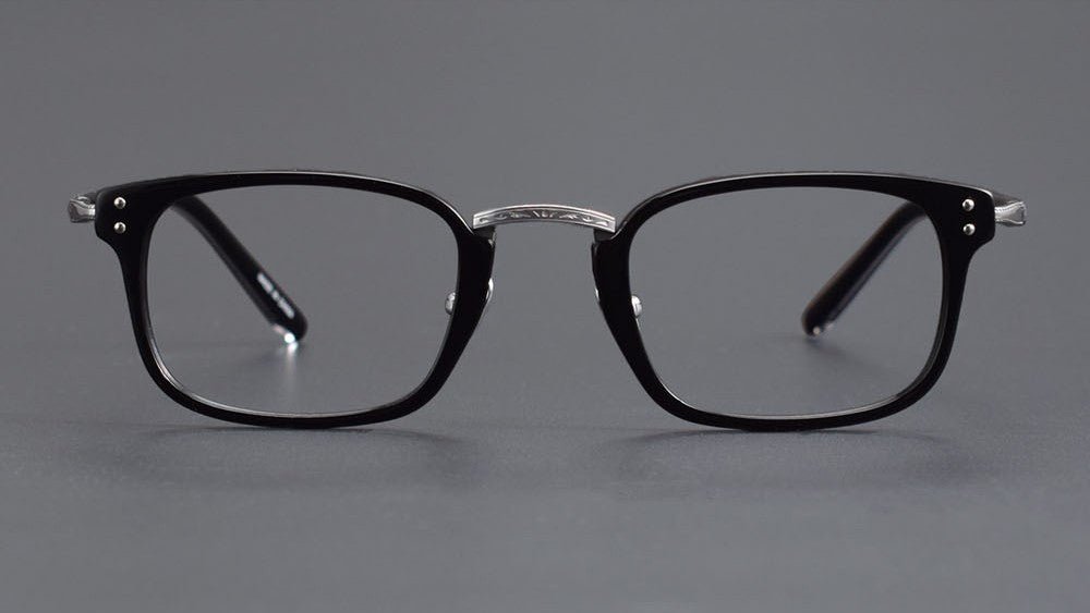 MASUNAGA Inspired GMS - 820 Acetate Glasses – Small Square Full Frame (46mm) - HP eyeglasses