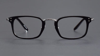 MASUNAGA Inspired GMS - 820 Acetate Glasses – Small Square Full Frame (46mm) - HP eyeglasses