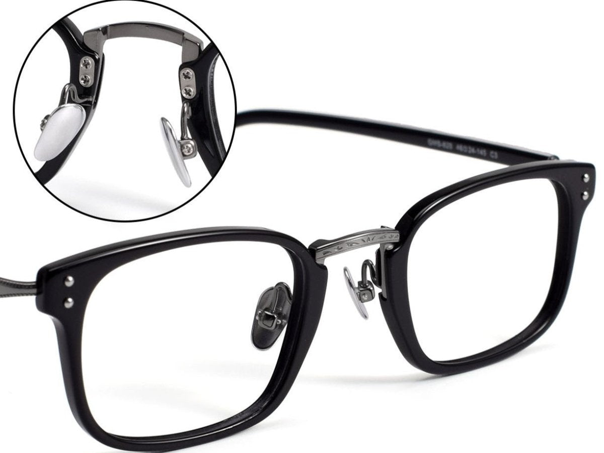 MASUNAGA Inspired GMS - 820 Acetate Glasses – Small Square Full Frame (46mm) - HP eyeglasses