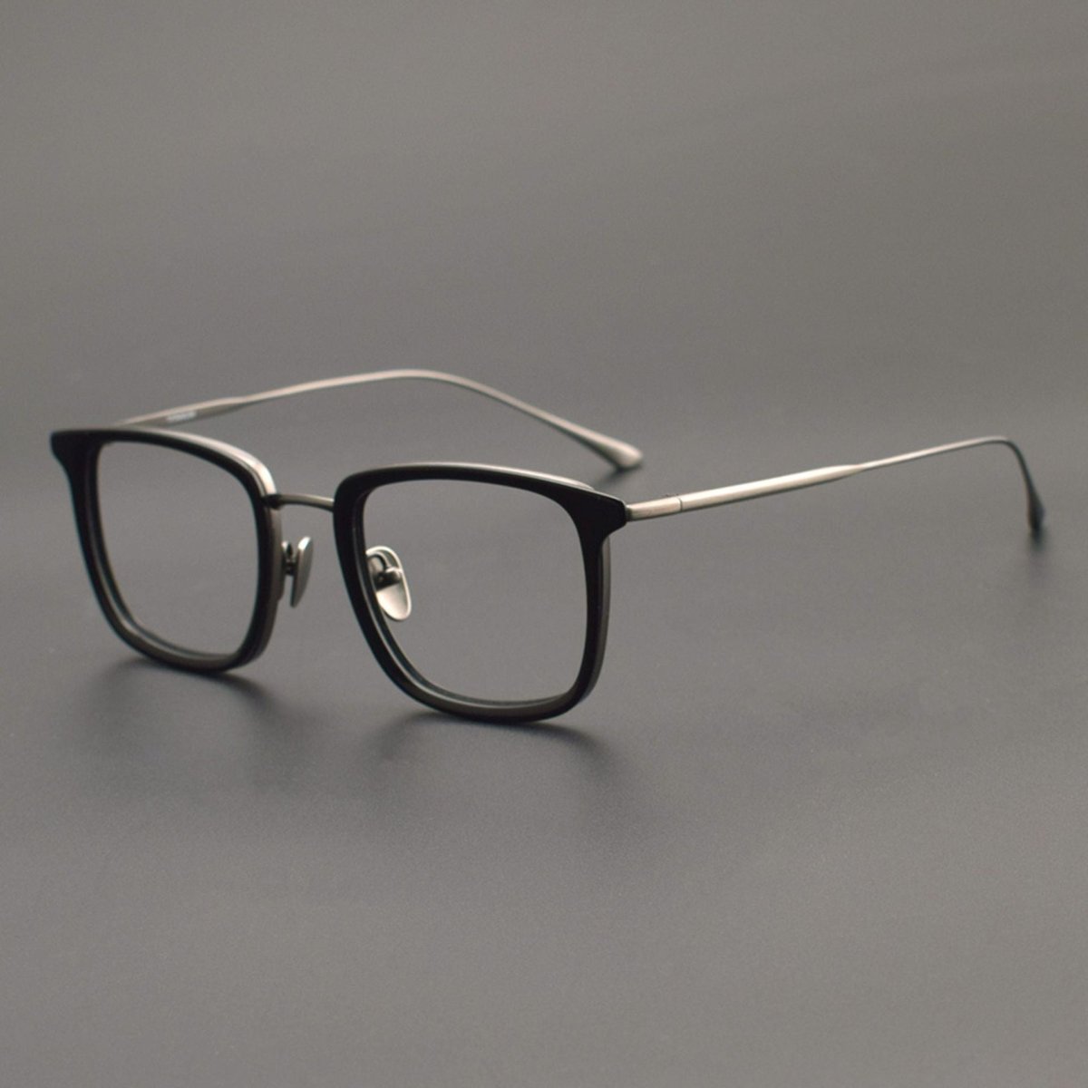 MASUNAGA Inspired Titanium Glasses – Lightweight Square Full Frame - Empire - HP eyeglasses