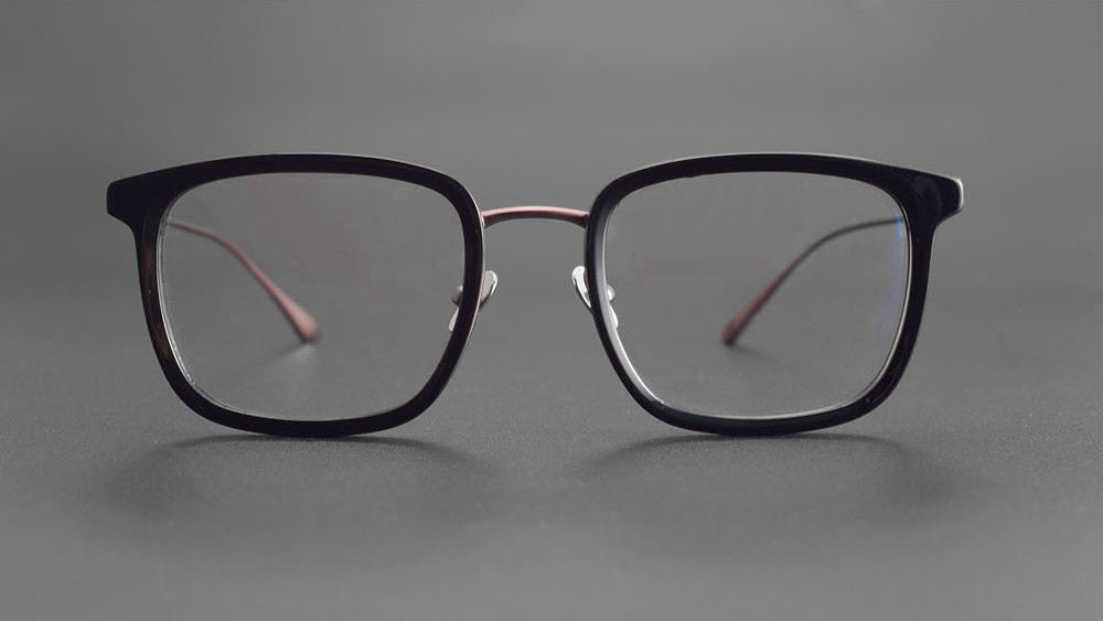 MASUNAGA Inspired Titanium Glasses – Lightweight Square Full Frame - Empire - HP eyeglasses