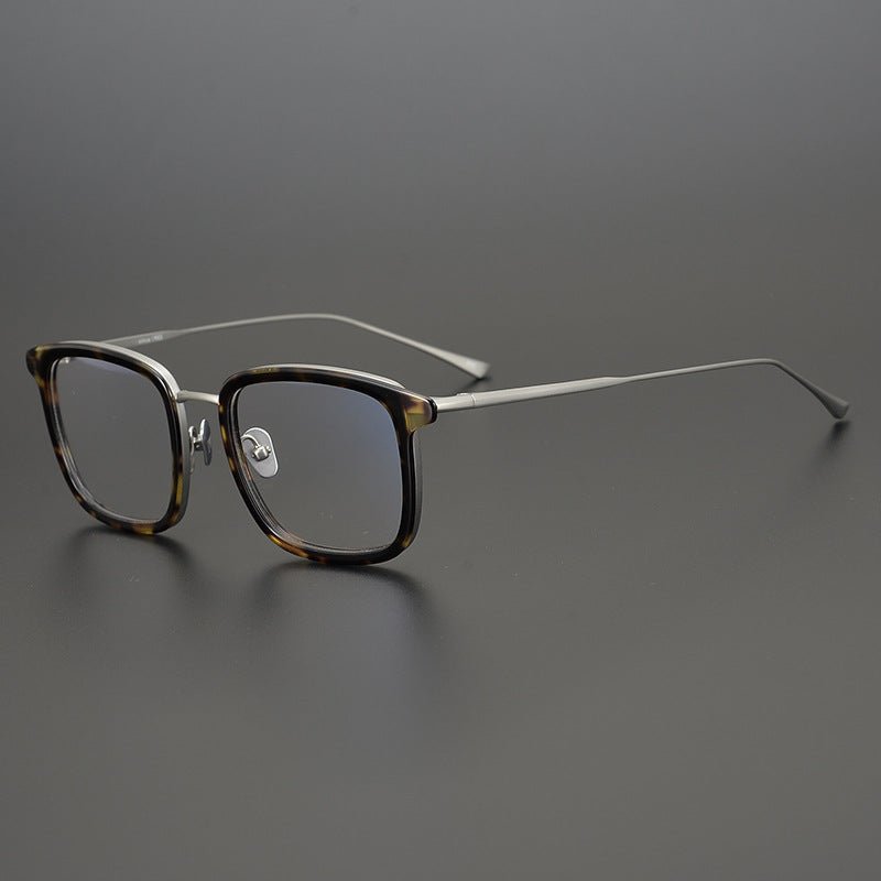 MASUNAGA Inspired Titanium Glasses – Lightweight Square Full Frame - Empire - HP eyeglasses