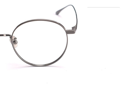 MASUNAGA Style GMS - 835 Titanium Glasses - Lightweight Round Frame (50mm) - HP eyeglasses