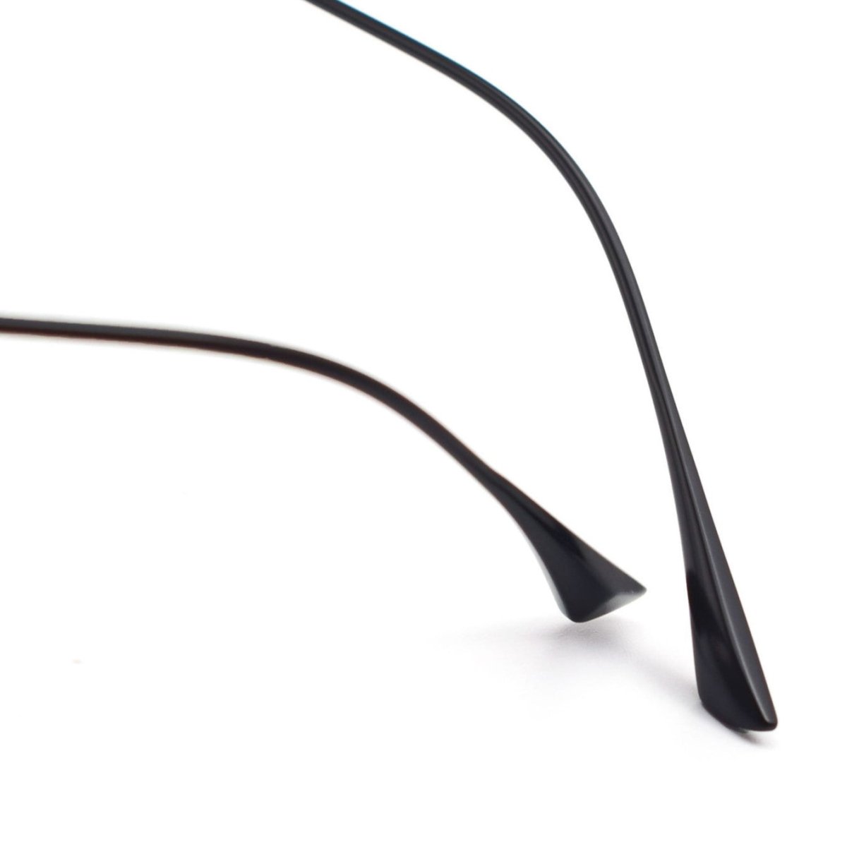 MIES Titanium Semi - Rimless Glasses – Ultra - Light Gold Frame for Men & Women - HP eyeglasses