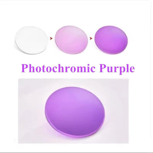 Non - Prescription - Purple Photochromic Lenses - HP eyeglasses