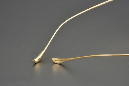 PARATESTES Double Bridge Aviator Glasses – Vintage Tortoise Full Frame - HP eyeglasses