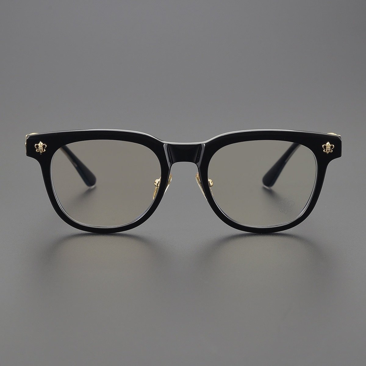 Punk Retro Acetate Eyeglasses with Butterfly & Sword Details | Unisex Full Frame Optical Glasses – CH8133 - HP eyeglasses