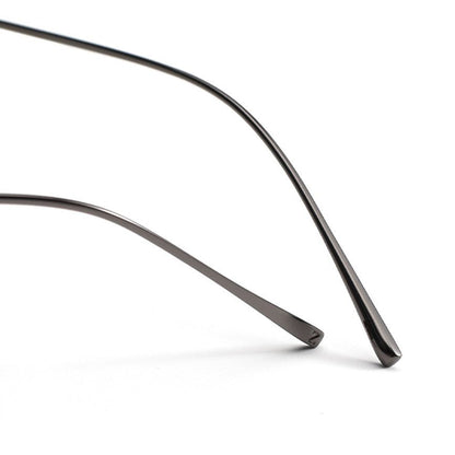 Pure Titanium Rimless Glasses for Men & Women | Minimalist Business Optical Frame ZY52022 - HP eyeglasses