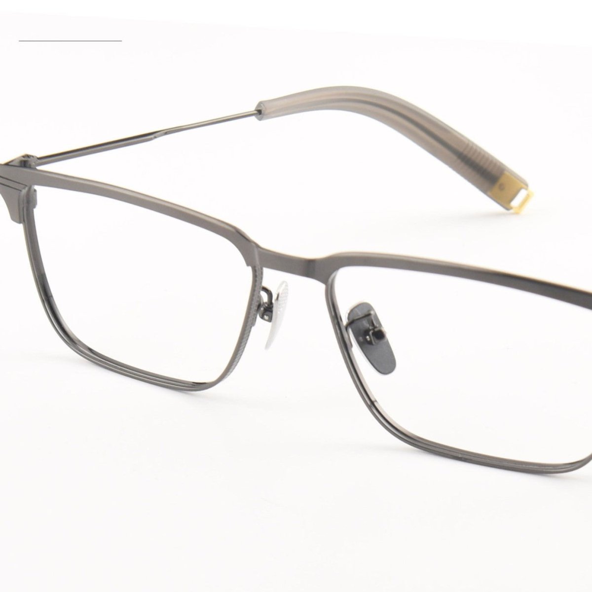 Pure Titanium Square Glasses for Men & Women | Ultra-Light Business Prescription Optical Frame LSA104 - HP eyeglasses