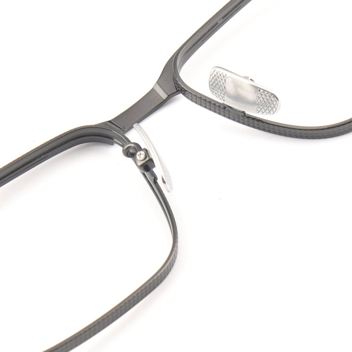 Pure Titanium Square Glasses for Men & Women | Ultra-Light Business Prescription Optical Frame LSA104 - HP eyeglasses