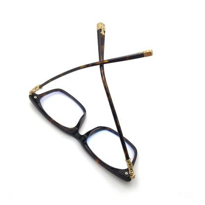 Retro Full Frame Acetate Square Optical Glasses for Men & Women – FUN HATCH - HP eyeglasses