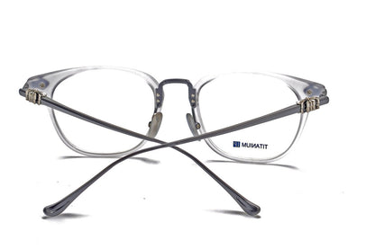 Retro Round Acetate Glasses Frame Titanium Optical Eyeglasses Unisex Prescription Glasses for Men Women SHAGASS - HP eyeglasses