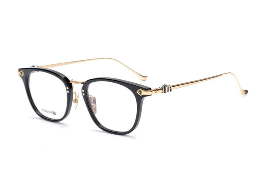 Retro Round Acetate Glasses Frame Titanium Optical Eyeglasses Unisex Prescription Glasses for Men Women SHAGASS - HP eyeglasses