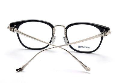 Retro Round Acetate Glasses Frame Titanium Optical Eyeglasses Unisex Prescription Glasses for Men Women SHAGASS - HP eyeglasses