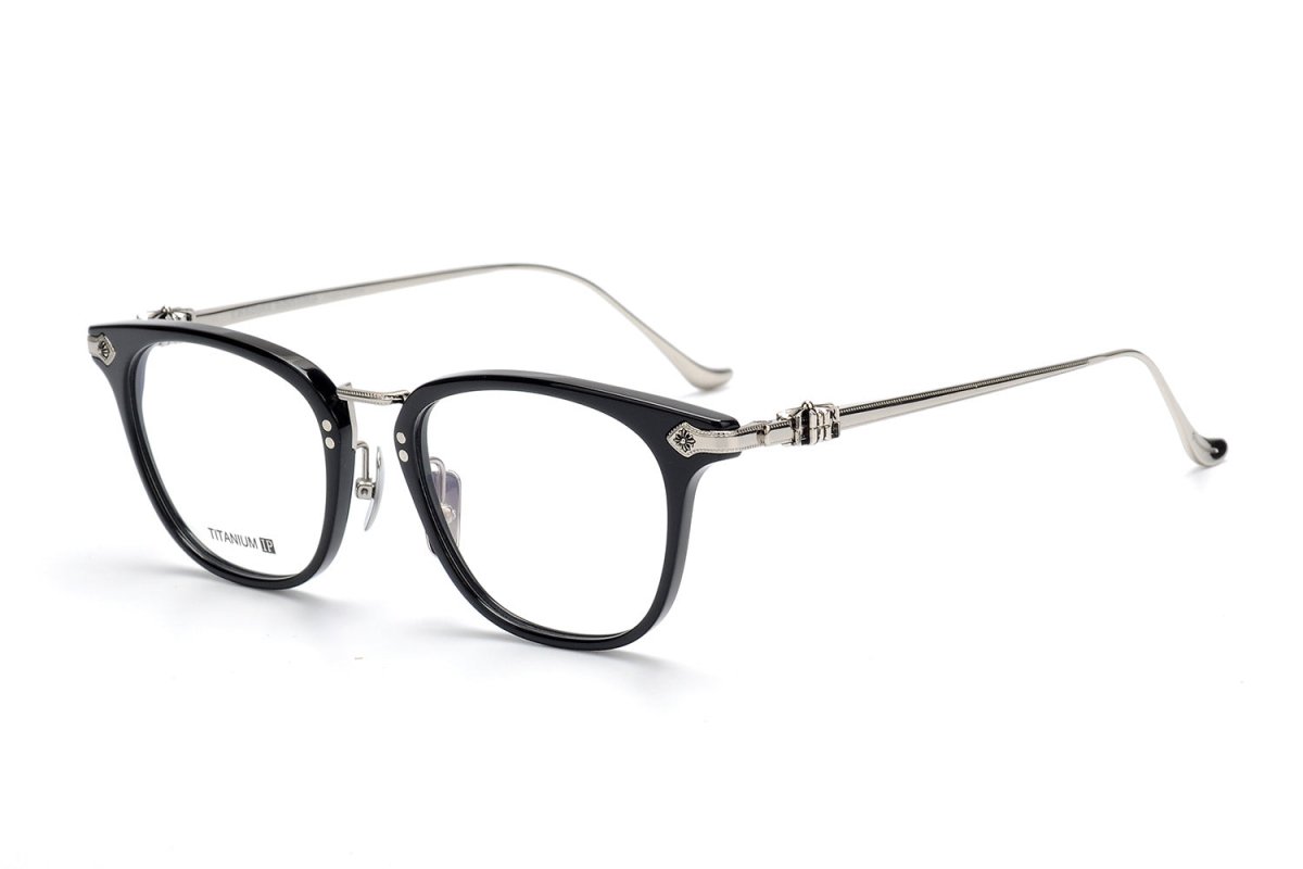 Retro Round Acetate Glasses Frame Titanium Optical Eyeglasses Unisex Prescription Glasses for Men Women SHAGASS - HP eyeglasses