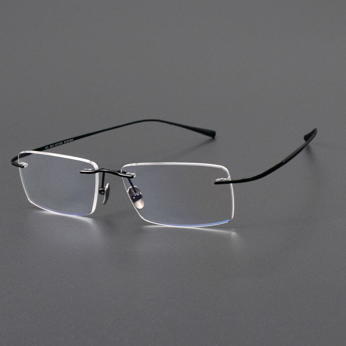 Screwless Pure Titanium Rimless Glasses for Men & Women | Ultra-Light Flexible Prescription Optical Frame XW1818 - HP eyeglasses