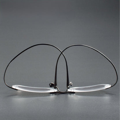 Screwless Pure Titanium Rimless Glasses | Ultra-Light Luxury Optical Frame for Men & Women XW1819 - HP eyeglasses