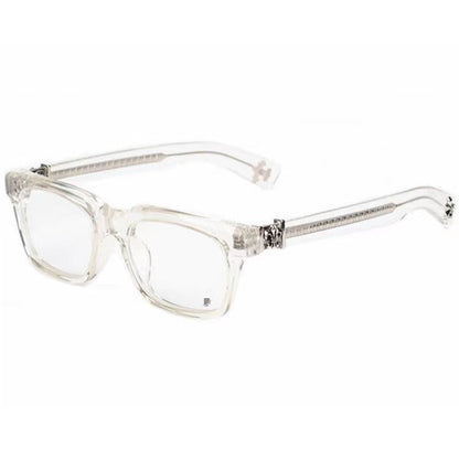 SEE YOU IN TEA – Vintage Square Acetate Eyeglasses | Fashion Optical Frames for Men & Women - HP eyeglasses