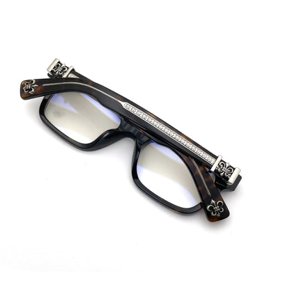 SEE YOU IN TEA – Vintage Square Acetate Eyeglasses | Fashion Optical Frames for Men & Women - HP eyeglasses
