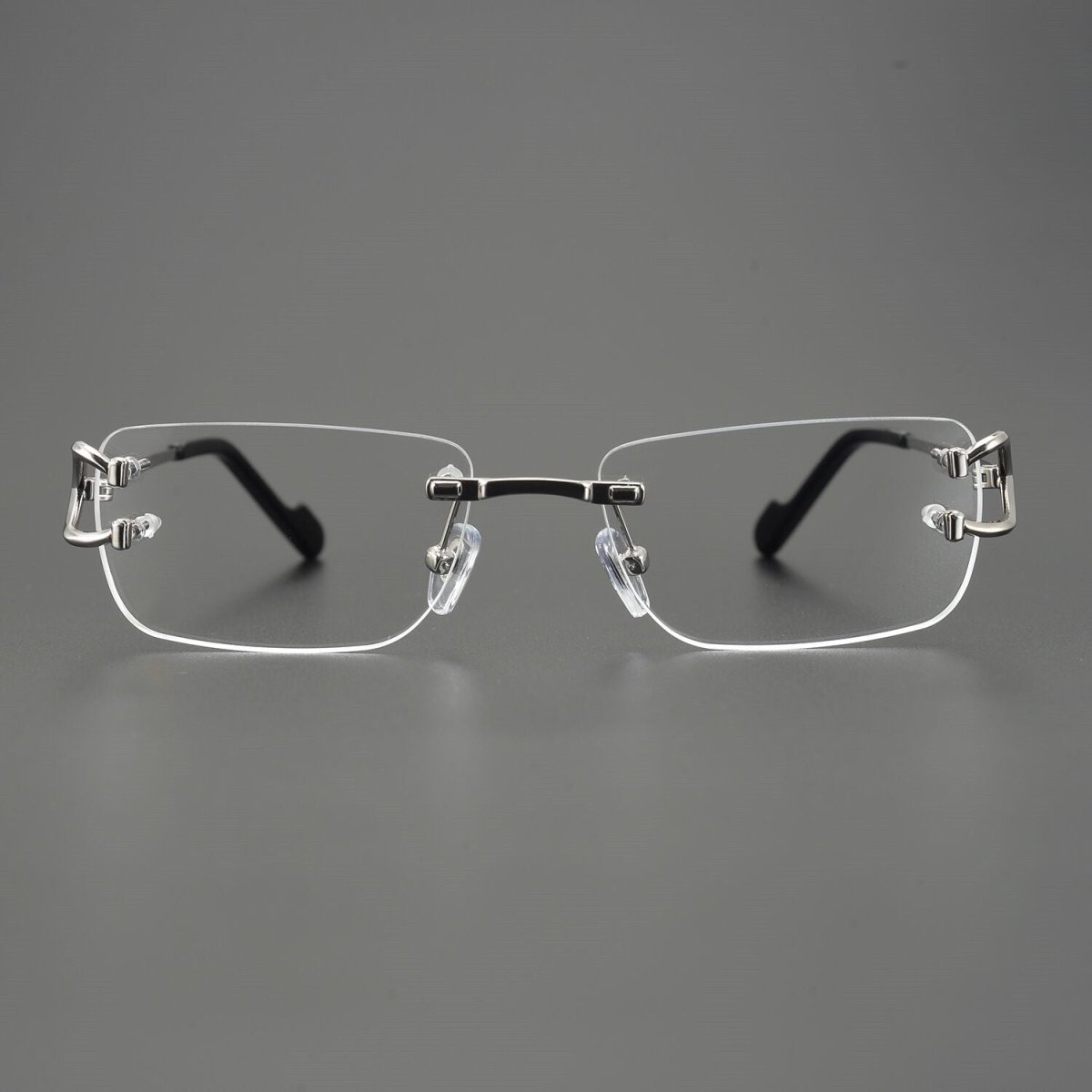 Trendy Rimless Pure Titanium Glasses with UV Protection for Men & Women – CT0344O - HP eyeglasses