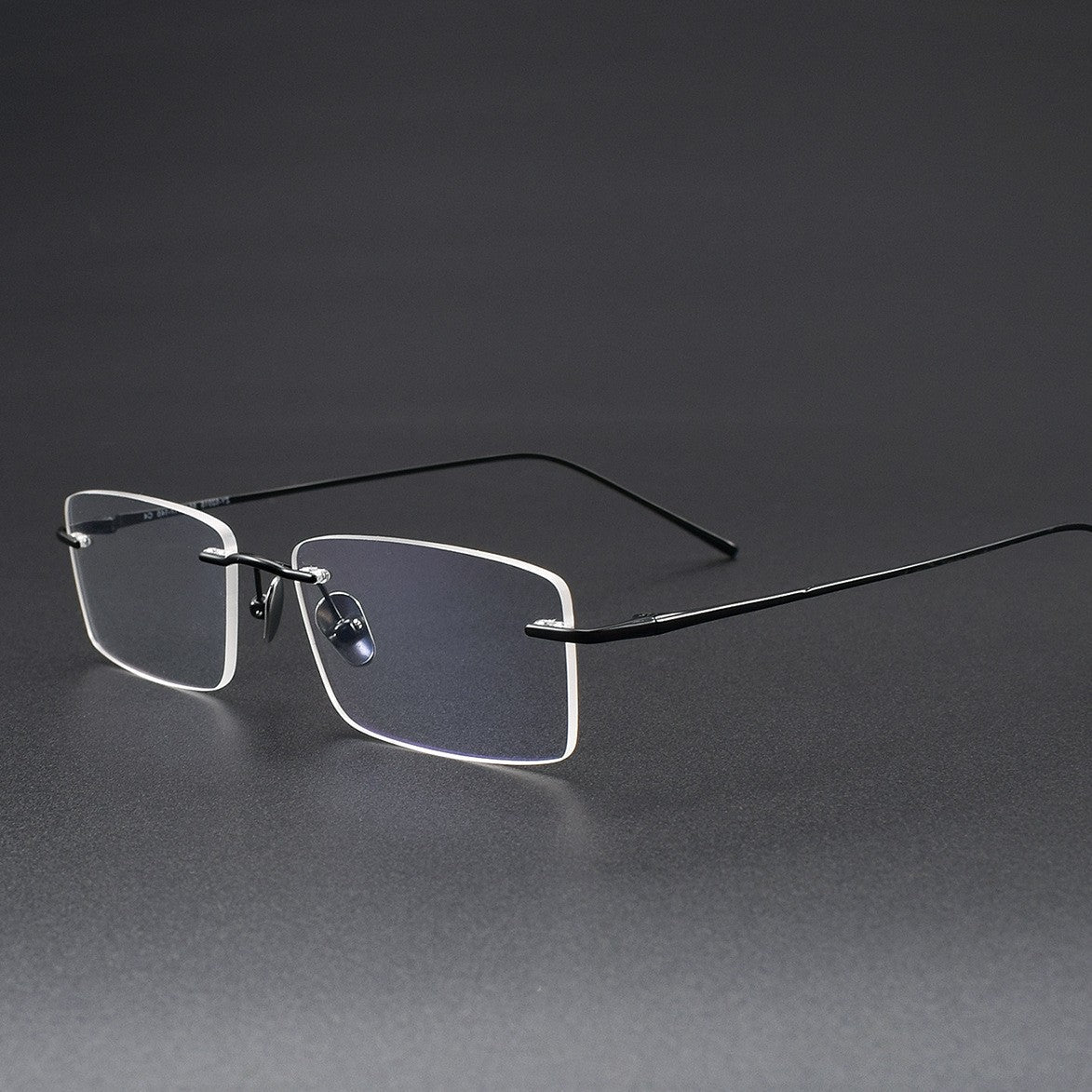 Ultra-Light Pure Titanium Rimless Glasses for Men | Business Prescription Optical Frame with Photochromic Lens Option 52015 - HP eyeglasses