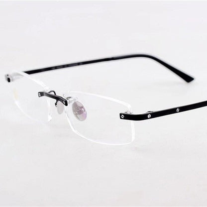 Ultra - Light Rimless Pure Titanium Prescription Glasses Frame with Optical Lens Support – CT0087O - HP eyeglasses