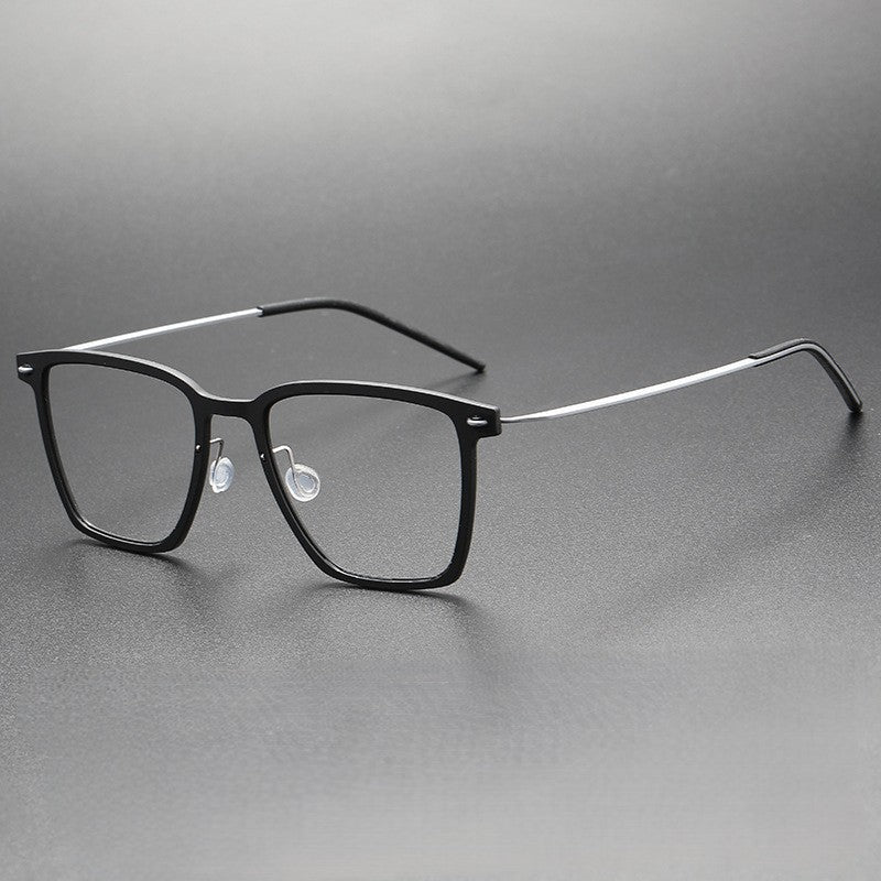 Ultra-Light Square Titanium Eyeglasses – Lindberg Inspired Minimalist Design | Model 6554HS - HP eyeglasses