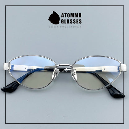 Vintage Cat Eye Titanium Glasses Frame Designer Optical Eyeglasses for Prescription, Tinted & Photochromic Lenses EO-917 - HP eyeglasses