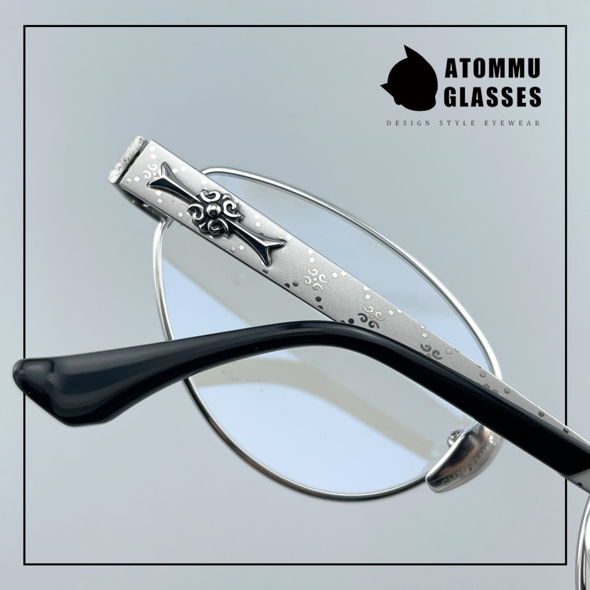 Vintage Cat Eye Titanium Glasses Frame Designer Optical Eyeglasses for Prescription, Tinted & Photochromic Lenses EO-917 - HP eyeglasses
