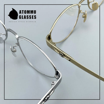 Vintage Cat Eye Titanium Glasses Frame Designer Optical Eyeglasses for Prescription, Tinted & Photochromic Lenses EO-917 - HP eyeglasses