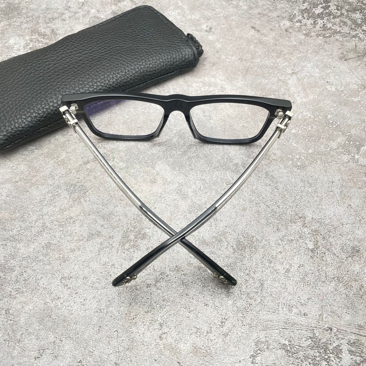 Vintage Oversized Acetate Full Frame Glasses for Men & Women – BOX LUNCH - A - HP eyeglasses