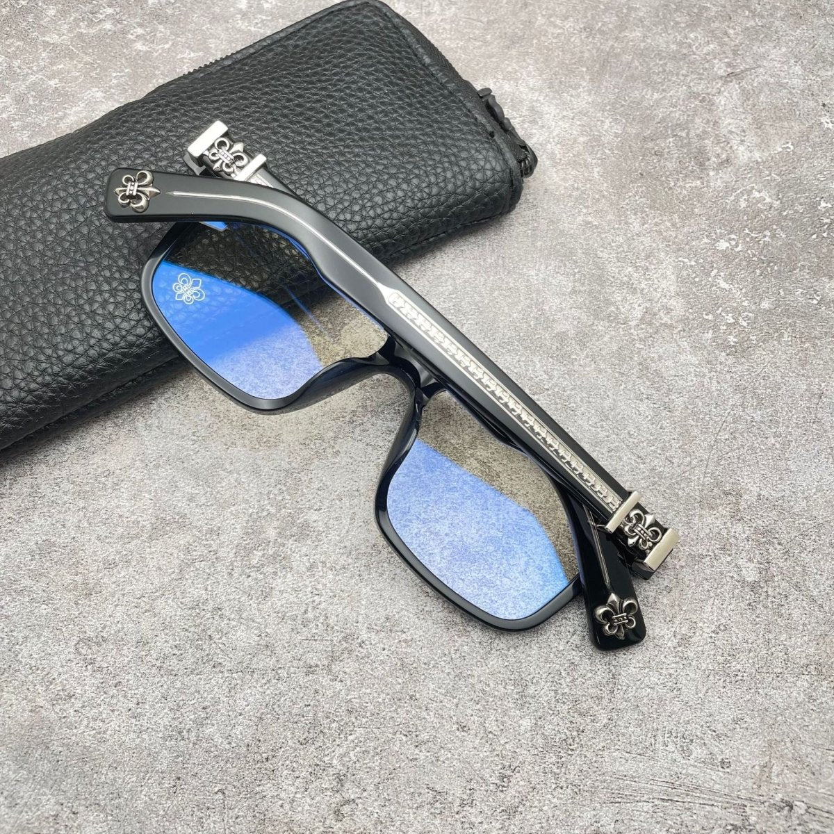Vintage Oversized Acetate Full Frame Glasses for Men & Women – BOX LUNCH - A - HP eyeglasses